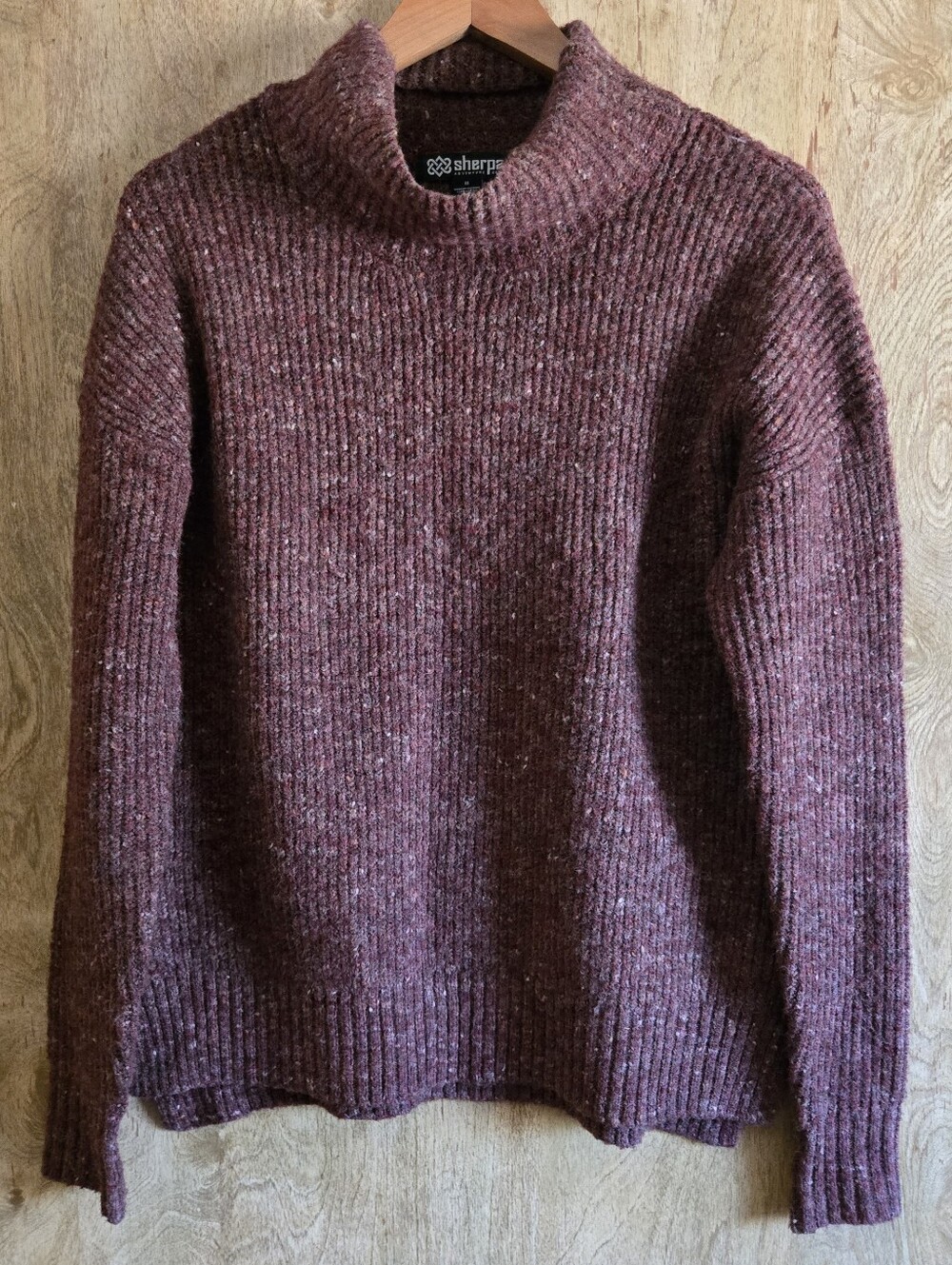 Sherpa Adventure Gear Mockneck Sweater Beet Red